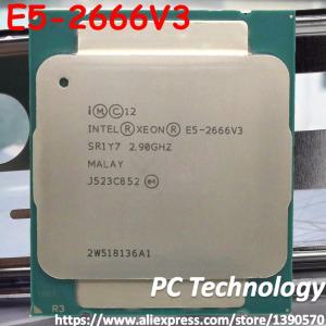 E5-2666V3 인텔 제온 E5-2666 V3 프로세서 2.90GHz 25M 10 코어 22NM LGA2011-3 135W E5 2666