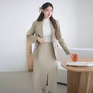 [르포엠]발레리 테일러드 싱글 자켓