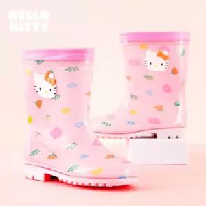 헬로키티 플라워 아동장화/어린이/유아/아이/아동/신발/부츠/레인/장화