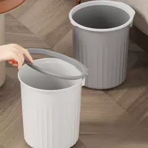 모던 무지 쓰레기통 10리터 종량제봉투 뚜껑없는 일반/틈새/오픈/사무실/주방/예쁜/작은/슬림/인테리어