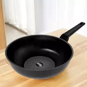 [키친아트]골드핏 다이아 코팅 주물 웍 궁중팬 30cm