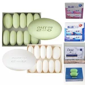 알뜨랑 비누 흰색 그린 업소용 세안비누/미용비누/세수비누/업소용비누/항균/비누항균