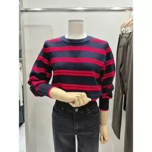 갤러리아 [SISTINA] 컬러 스트라이프 니트