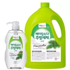 탐사 베이킹소다 주방세제 4L+780ml 세트 4.78L 1세트