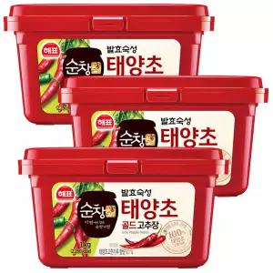 사조 해표 순창궁 태양초 골드 고추장 1kg x 3개 / 장류