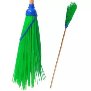 야외 플라스틱 긴 마당빗자루 낙엽 마당비 눈청소