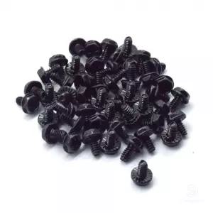 컴퓨터 3.5인치 하드디스크 파워 케이스 조립용 육각나사 50P 본체 데스크탑 고정 장착 볼트 세트