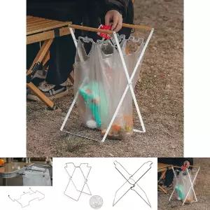 고급 캠핑용 쓰레기봉투 걸이/봉지/종량제/봉투/거치대/비닐/쓰레기/홀더/분리수거/주방/접이식/스레기