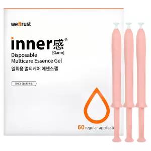 웨트러스트 이너감 멀티케어 에센스 젤 60p (일회용 여성 청결제 보습제 개별포장 이너클렌저)