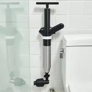 강력한 화장실 싱크대뚫어뻥 변기압축기 배수구 변기뚫는기구  뚜러펑 스텐레스