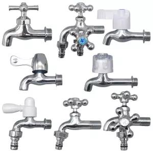 베란다 수도꼭지 세탁기 발코니 공원 화장실 가로 세로 화장실 양갈래 커플링 