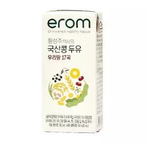 [이롬] 황성주 우리땅 17곡 두유 190ml*64팩