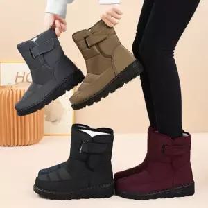 피카소 남여공용 폭신 발편한 패딩 찍찍이 방한화 털 부츠