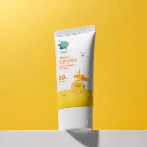그린핑거 야외놀이 힘센 선크림 70ml / SPF50+ PA++++, 무기자차, 순한, 촉촉한, 영유아선크림, 어린이, 키