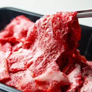 1++ 한우 투쁠한우 300g+300g / 소고기 국거리 불고기(교차가능) 총 600g (근내지방도 7이상)