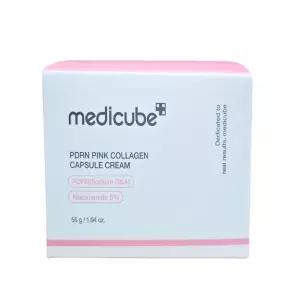메디큐브 피디알렌 핑크 콜라겐 캡슐크림 55g /PDRN 원액캡슐광채/잡티 안색 환하게 토닝