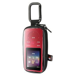 소니 NWE394 MP3 플레이어와 호환되는 TXEsign 플레이어 케이스 보관 가방, 투명 창이 있는 휴대용 보호 가방 정리함 (4.33'' x 1.96'' 0.78'')