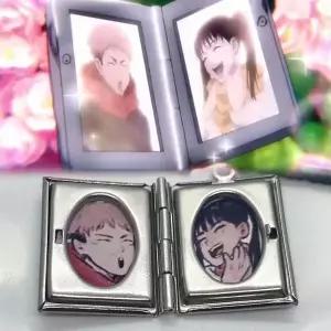 애니메이션 주술회전 목걸이 토도 아오이 코스프레 남녀공용 오픈 펜던트 사진 초커 쥬얼리 액세서리 할로