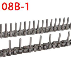 산업용 변속기 계량기 드라이브 길이 익스텐션 섹션 롤러 08B 체인 25MM