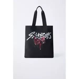 국내배송 ZARA 자라 주니어 키즈 KPOP DEMON 헌터 HUNTERS NETFLIX ⓒ 토트백 블랙 1419730800 1591003