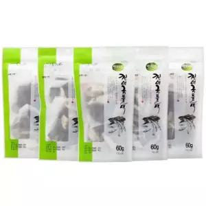 바다소리 천연국물팩 60g x 5봉 1팩 국물 요리 멸치 다시마 육수팩