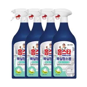 홈스타 파워액션 욕실청소용 스프레이 510ml 4개