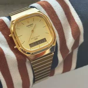 CASIO 카시오 AQ-240EG-9A 레트로 모던 빈티지 시리즈 골드