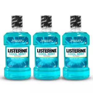 리스테린 쿨민트 입냄새제거 구강청결제 가글 250ml 3개