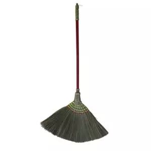 긴 손잡이 갈대 빗자루 100cm 갈대빗자루