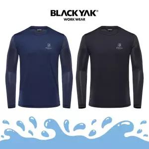 [블랙야크] 남자 쿨티셔츠 긴팔 여름 냉감 쿨링티셔츠 아이스 기능성 P-MN