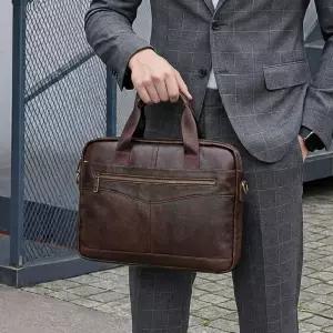 베넬라 남성 가죽 서류가방 브리프케이스 직장인 가방 회사 정장 가벼운 비즈니스 브리프백 a4 노트북 업무