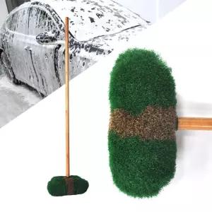 사우나 목욕탕 찌든때 바닥닦기 세척봉 수세미 청소솔 세차장 밀대솔 봉솔