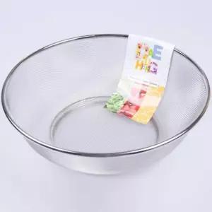 우동 국수 냉면 야채 바구니 채반 믹싱볼 거름망 스텐 레스볼 5호 쌀함박 300mm