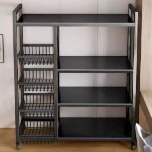 선반 다용도실 팬트리 수납 렉 철제 스피드 4단 랙 단 시스템 주방 다용도 베란다 조립