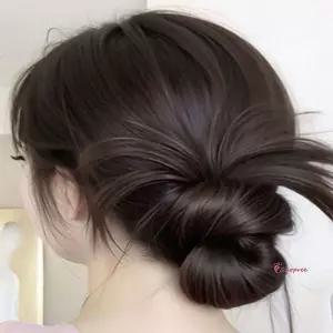 여성 헤어집게핀 헤어피스 데일리 볼륨 4컬러 고온사fgh718