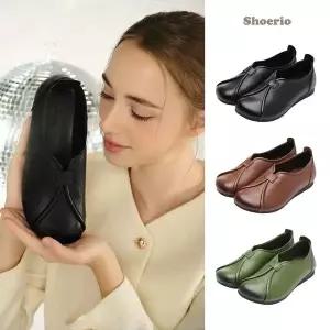 [NS홈쇼핑]슈리오 소가죽 플렉시블 컴포트화+신발 더스트백[35709188]