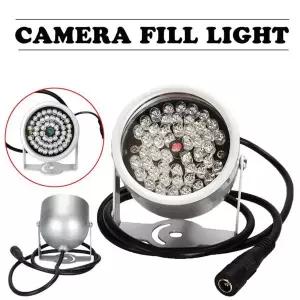 48 LED 조명기 850nm 적외선 IR LED 빛 야간 투시경 CCTV 카메라 모니터 보조 조명 J0E0