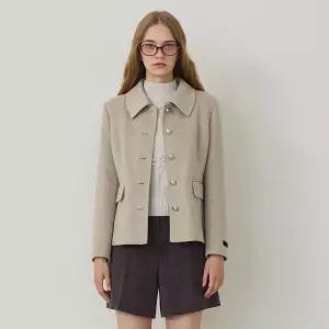 나이스클랍 카라 싱글 숏 코트 X246PWC901