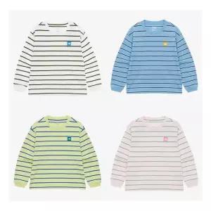 [노스페이스]NT7TR04 키즈 글랜 스트라이프 긴팔 라운드 티 928776