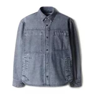 [롯데백화점]시리즈 연청 데님 아우터형 셔츠(SASFM25221BUL)