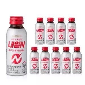 유한양행 내일N 숙취해소제 100mlx10개입 숙취해소음료