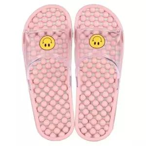 물빠짐 좋은 스마일 욕실화 PVC 핑크 260 샤바스