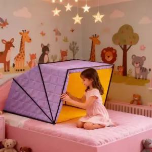 암막 수면돔 난방 수면텐트 기숙사 원터치 두꺼운 보온텐트