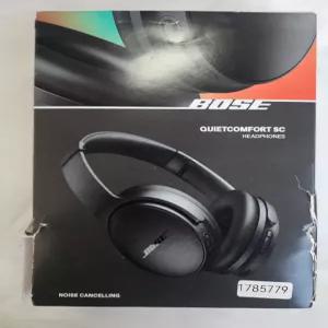 보스 노이즈 캔슬링 와이어리스 헤드폰 QC SC 블랙[반품제품]