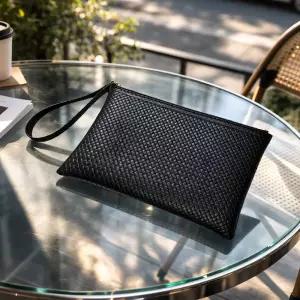 클러치백 파우치 남성 가죽 손가방 천연가죽 수제