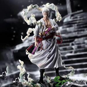 원피스 로로노아 니카 조로 애니메이션 피규어 전투 자세 검 드리우는 11.81인치30cm 움직일 수 있는 PVC