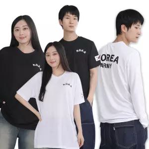 남녀공용 로카티 반팔 긴팔 티셔츠 아미 단체 반티 육군 기능성 쿨링 ROKA 유니폼 체육대회 냉감