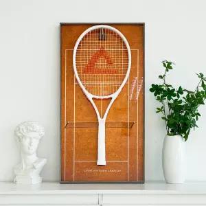 테니스 코트 액자 거치대 라켓 프랑스 US 윔블던 호주