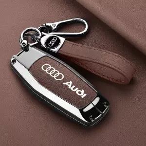 아우디 A5 호환용 키케이스 스마트키 케이스 메탈 커버 Q6L etron 전용