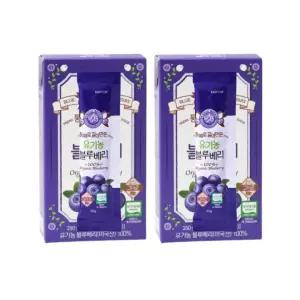 홀베리 블루베리 유기농 블루베리스틱 블루베리즙 스틱 14포 2개